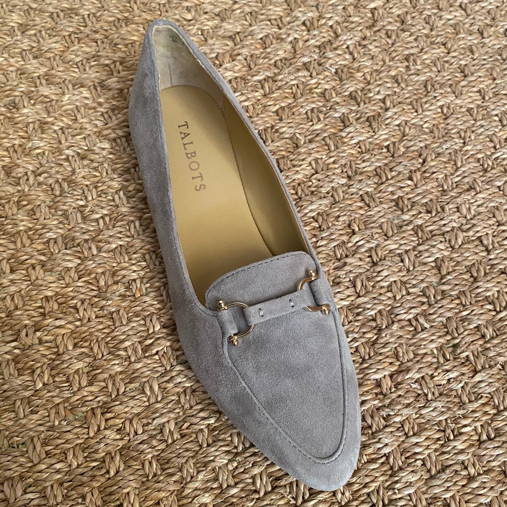 Tolbots Grey Loafers 7M